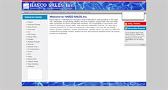 Desktop Screenshot of hascosales.net