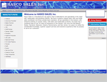 Tablet Screenshot of hascosales.net